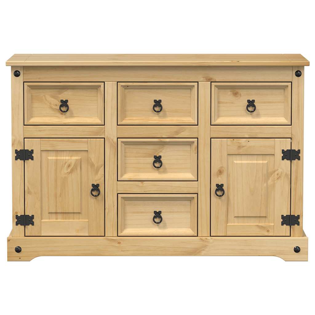 Buffet Corona 112x40x75 cm bois massif de pin