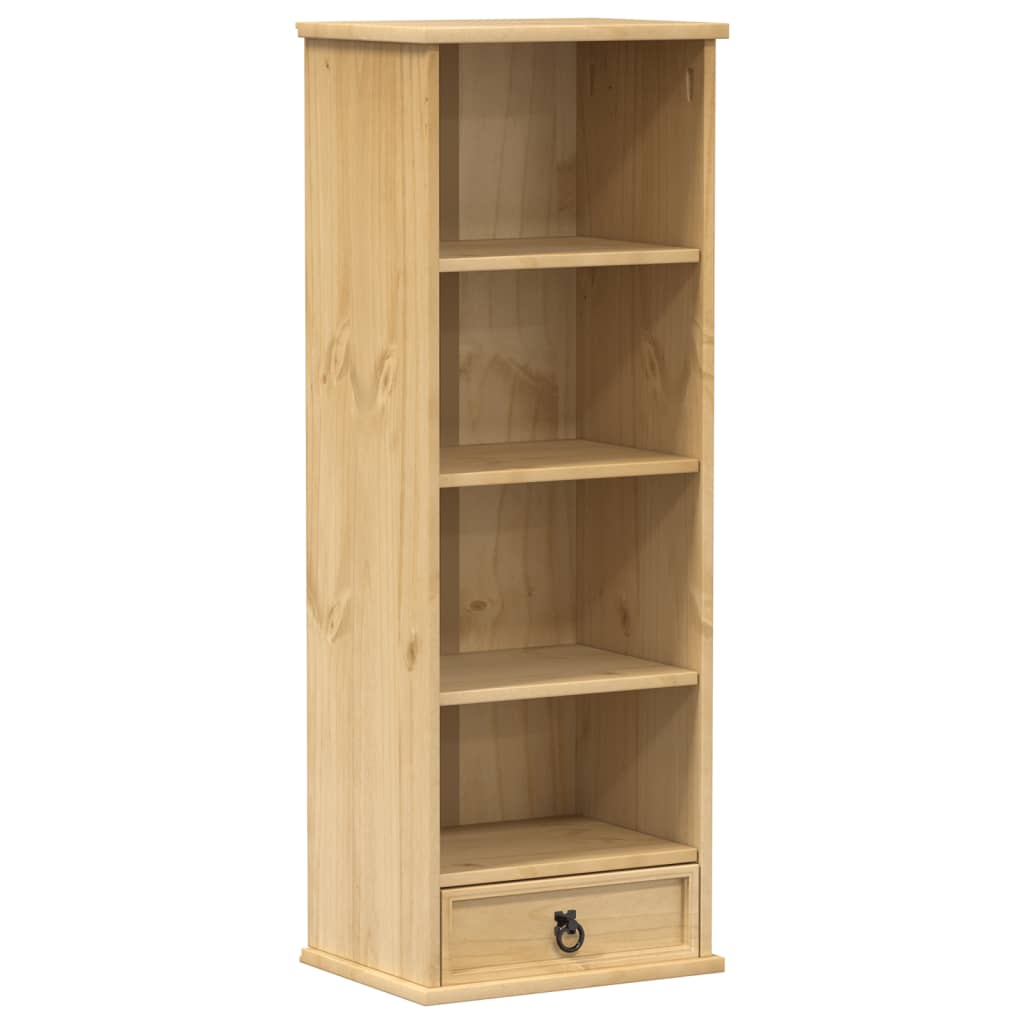 Armoire à CD Corona 40x30x110 cm bois de pin massif - XIOS