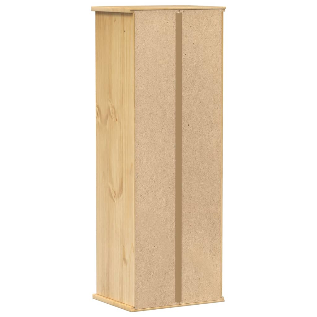 Armoire à CD Corona 40x30x110 cm bois de pin massif - XIOS