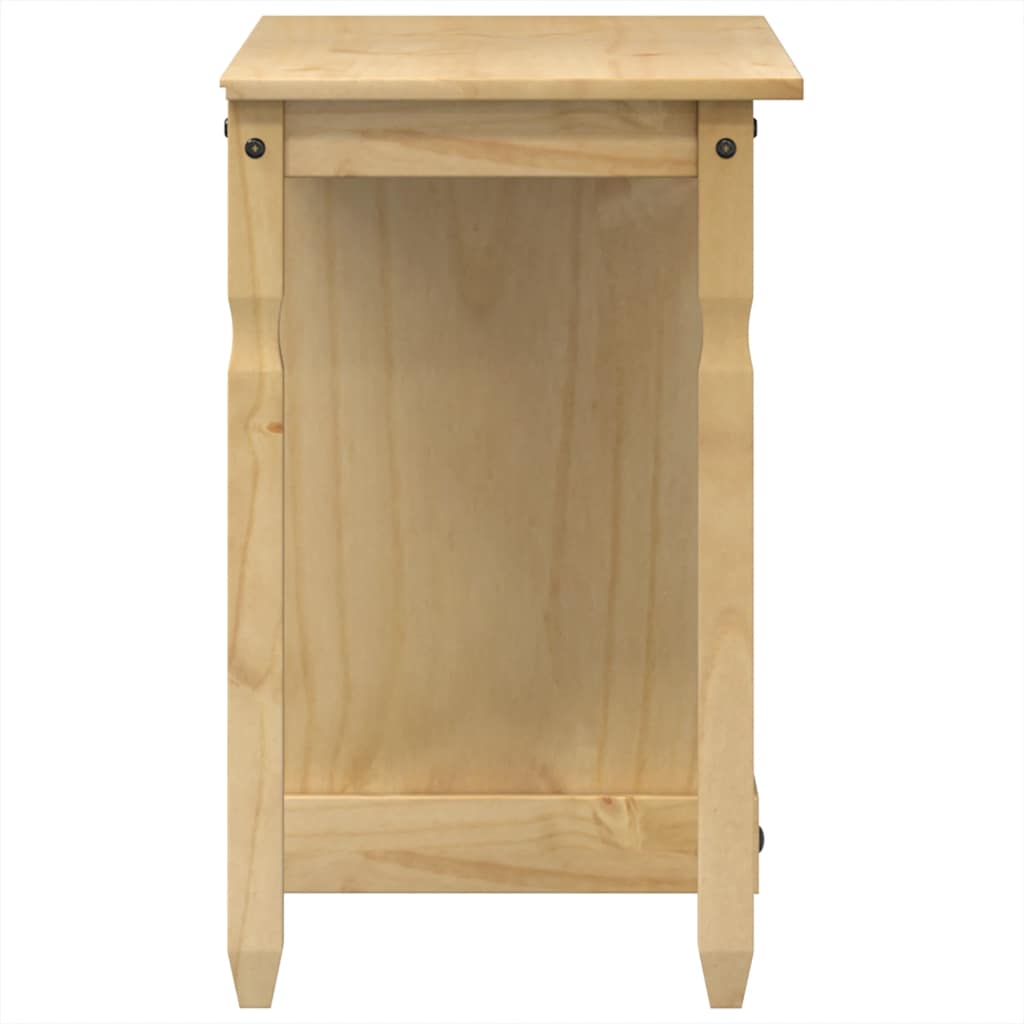 Coiffeuse Corona 110x47x75 cm bois de pin massif - XIOS