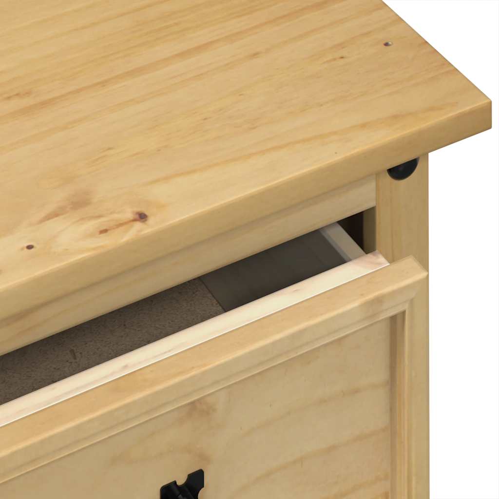 Coiffeuse Corona 110x47x75 cm bois de pin massif - XIOS