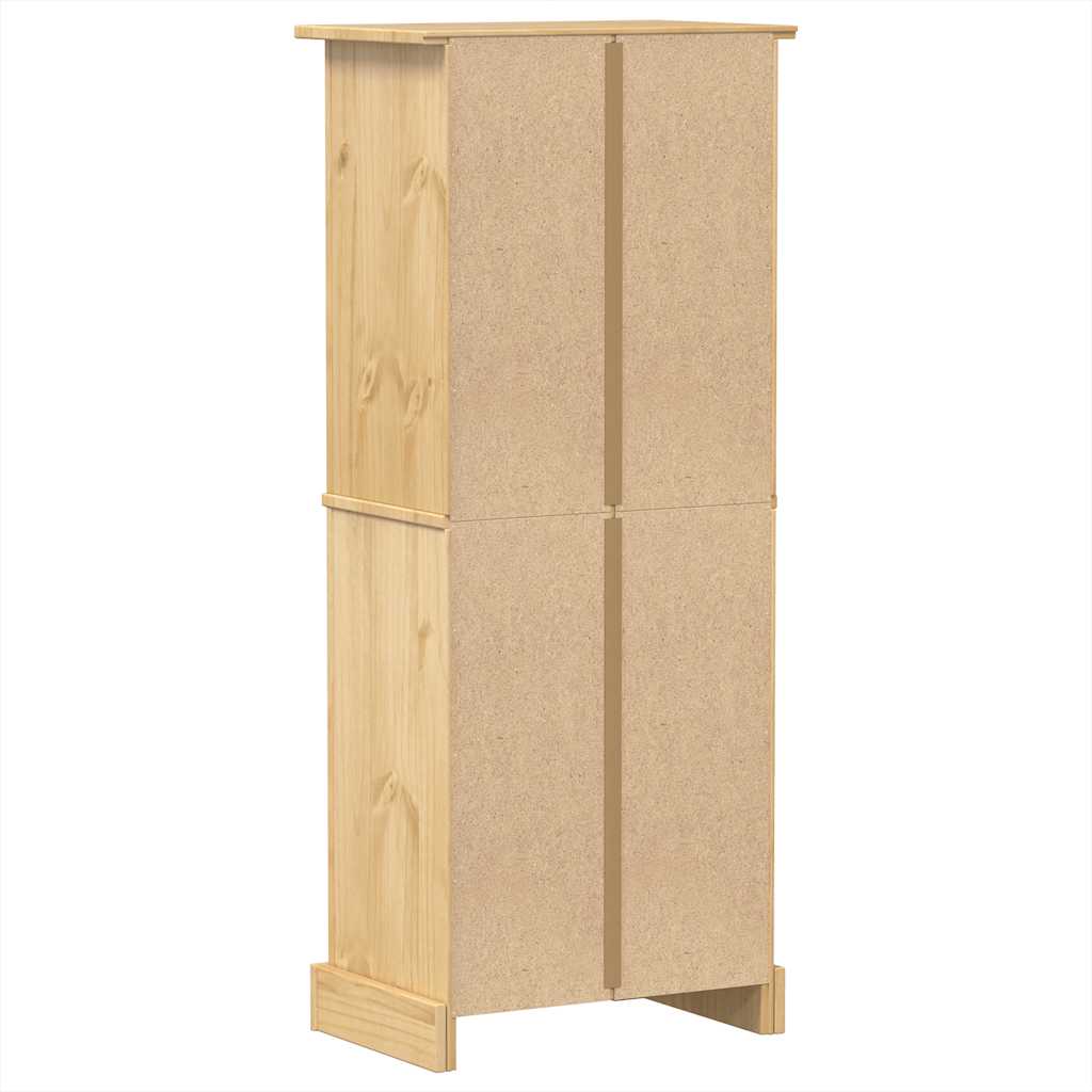 Casier à vin Corona 56x35x134,5 cm bois massif de pin - XIOS