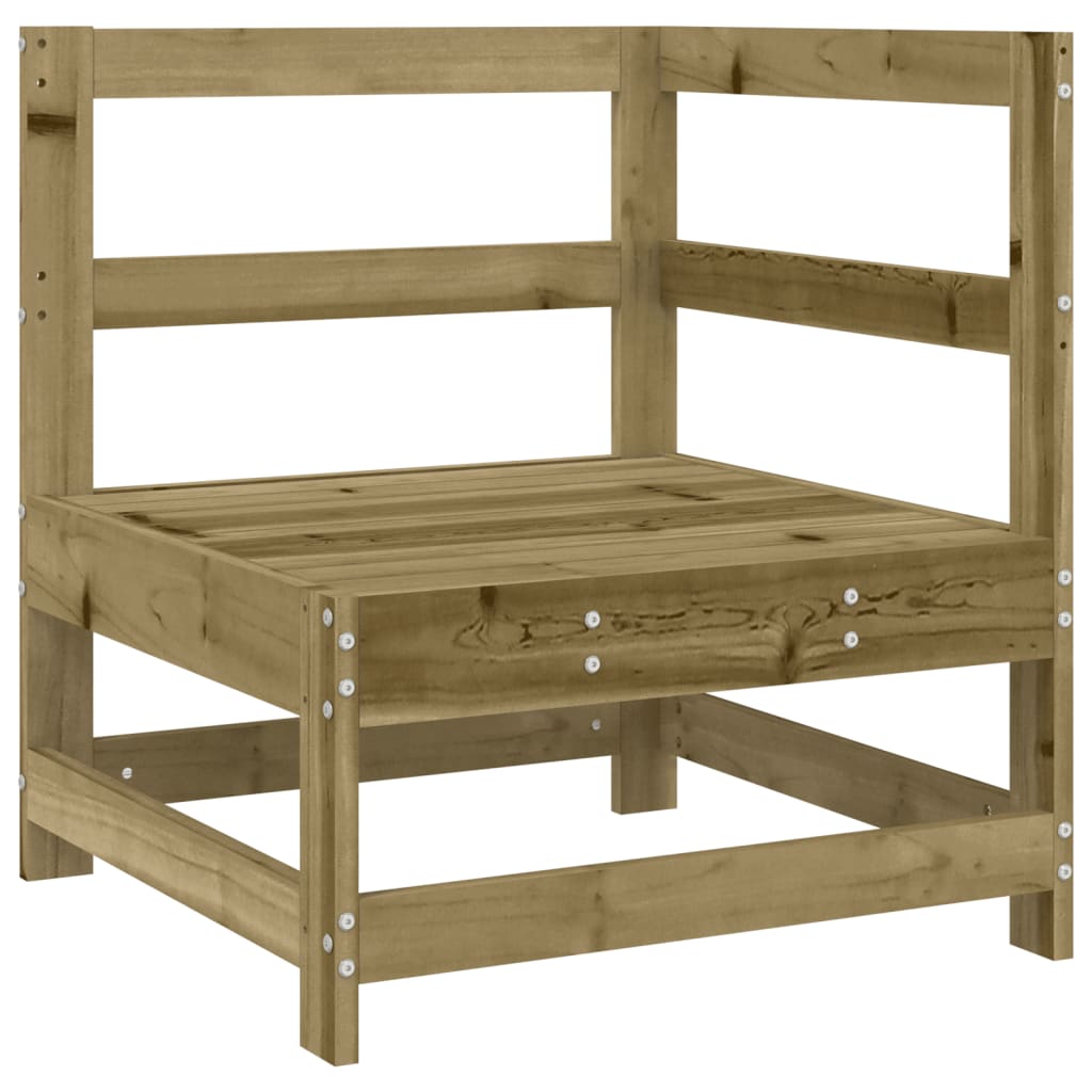 Salon de jardin 5 pcs bois de pin imprégné