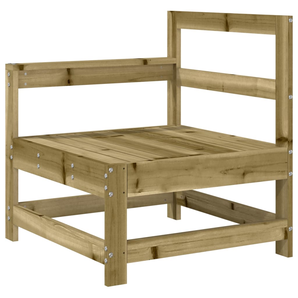 Salon de jardin 5 pcs bois de pin imprégné