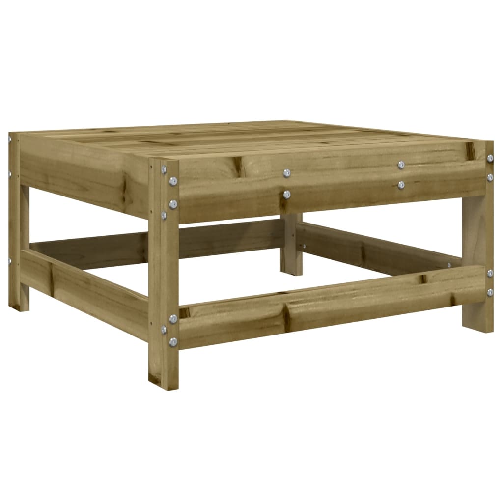 Salon de jardin 5 pcs bois de pin imprégné
