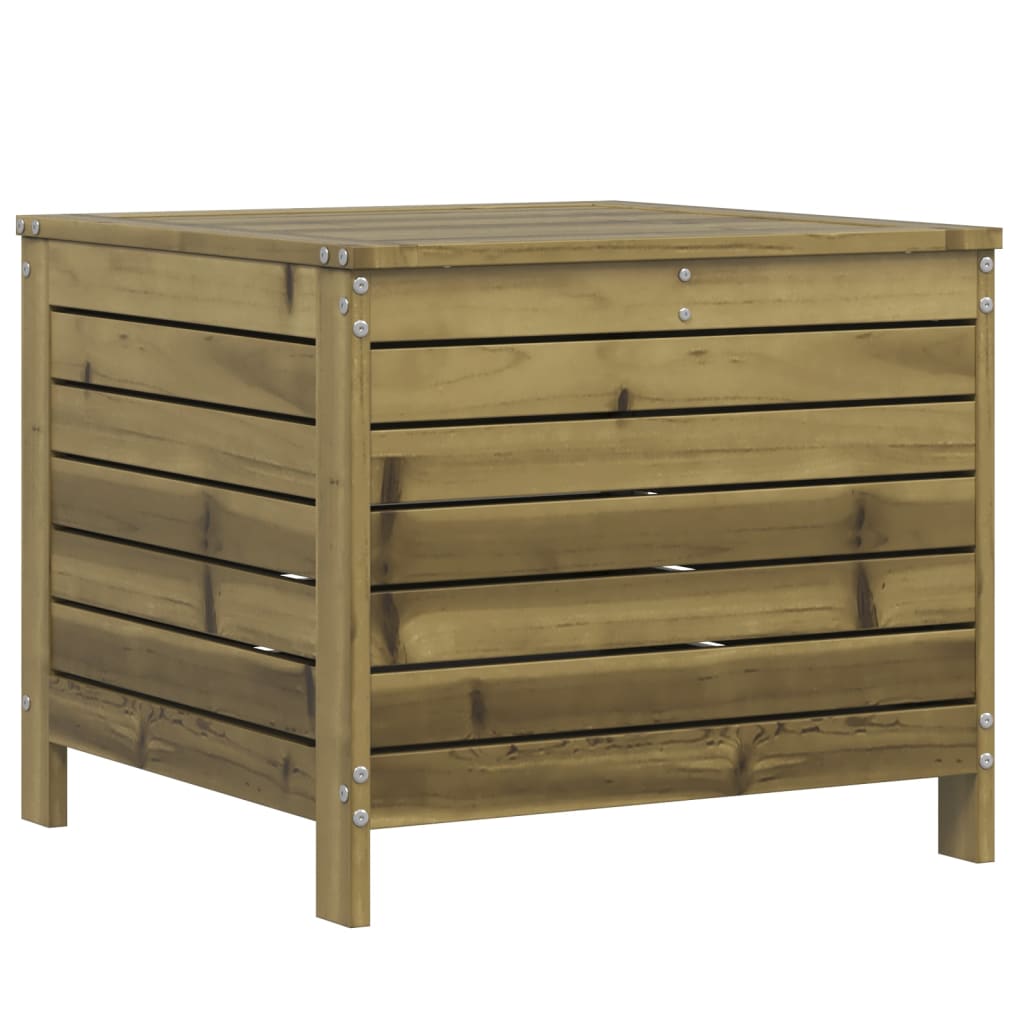Salon de jardin 5 pcs bois de pin imprégné