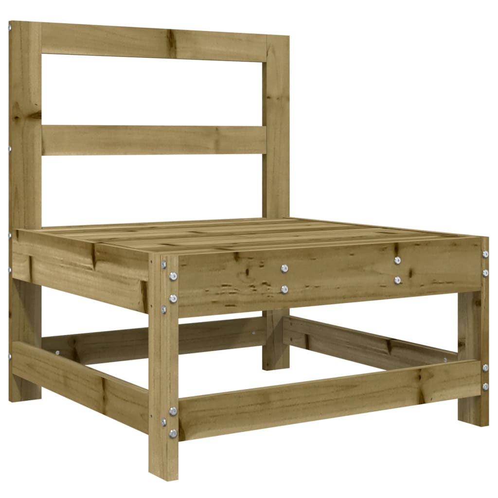 Salon de jardin 5 pcs bois de pin imprégné
