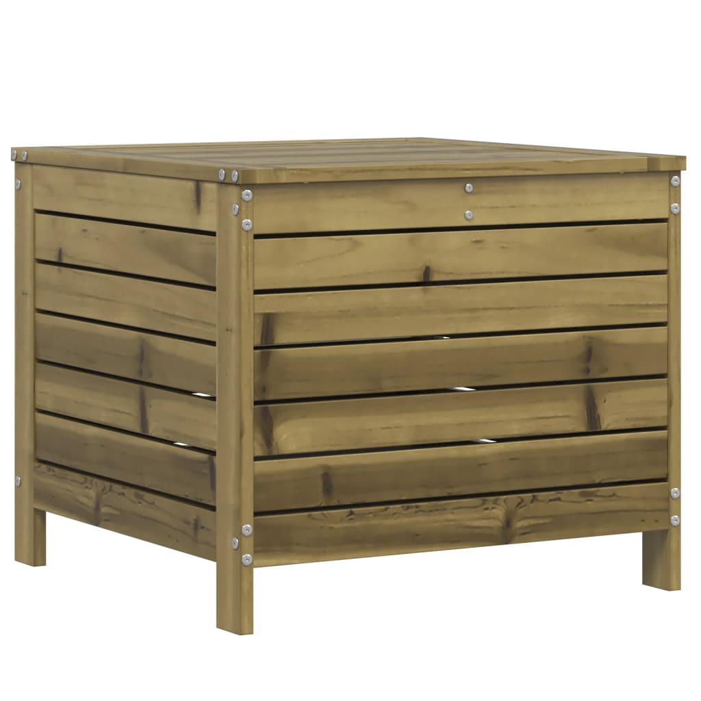 Salon de jardin 5 pcs bois de pin imprégné
