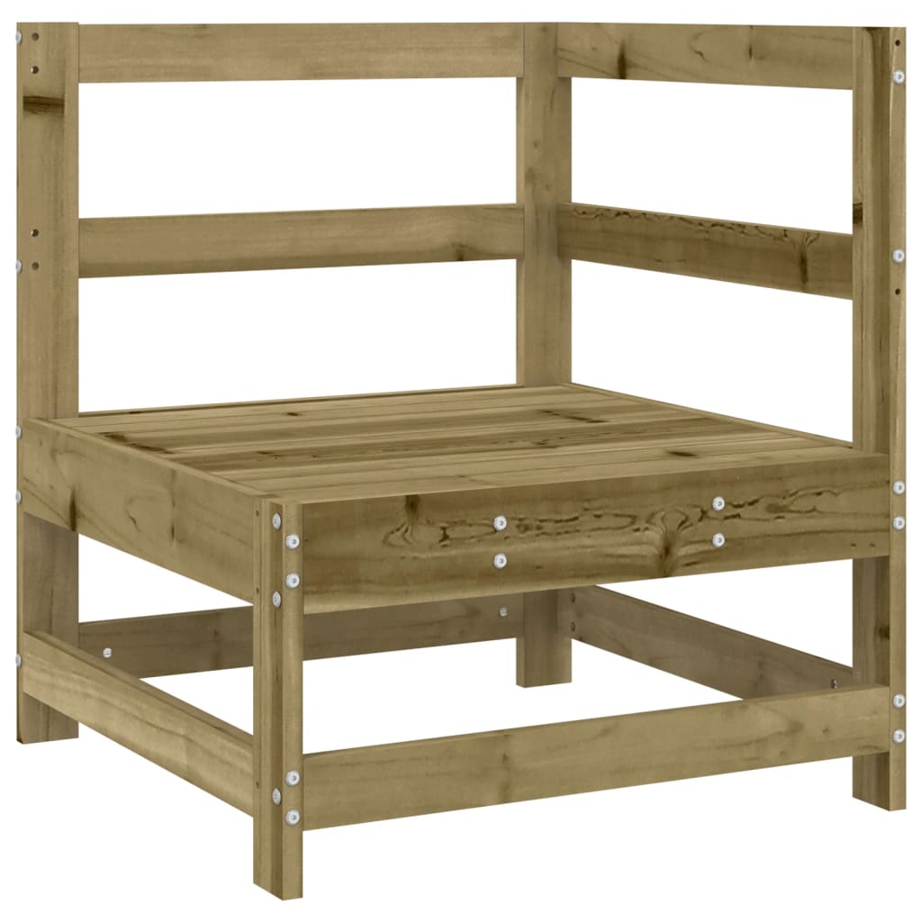 Salon de jardin 3 pcs bois de pin imprégné