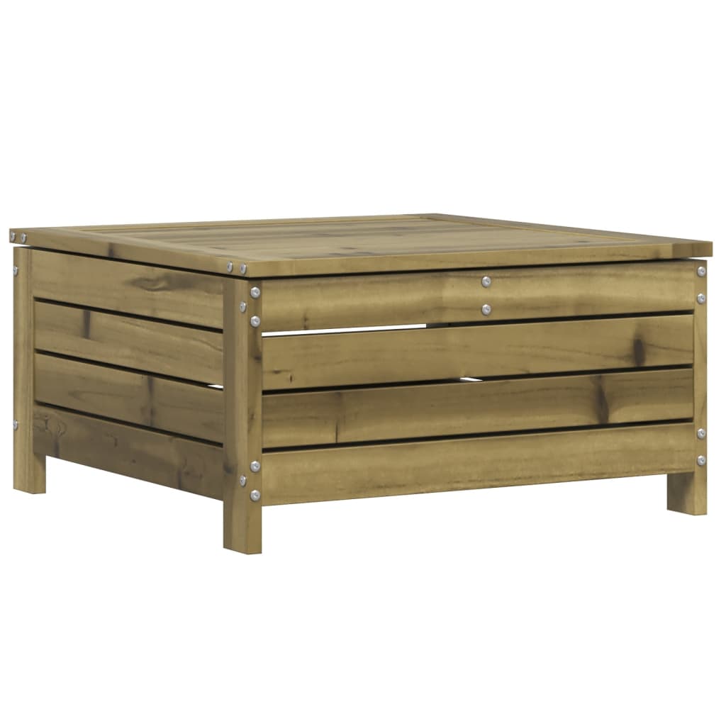 Salon de jardin 4 pcs bois de pin imprégné