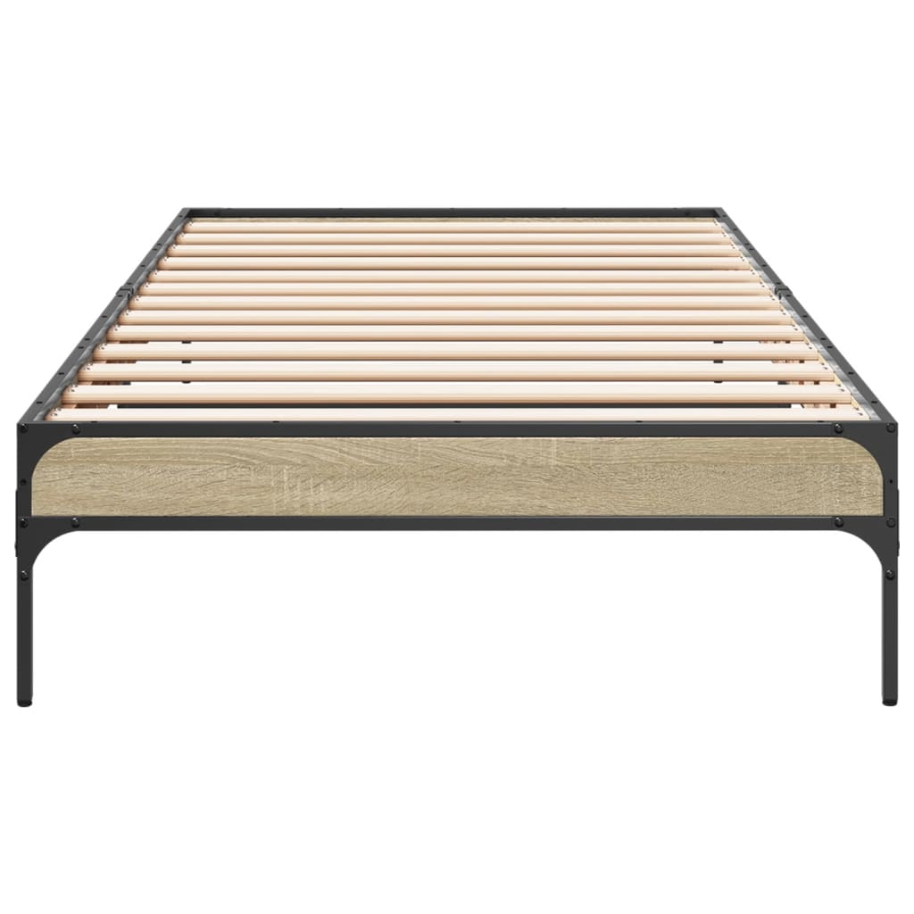 Cadre de lit sans matelas chêne sonoma 90x200 cm - XIOS