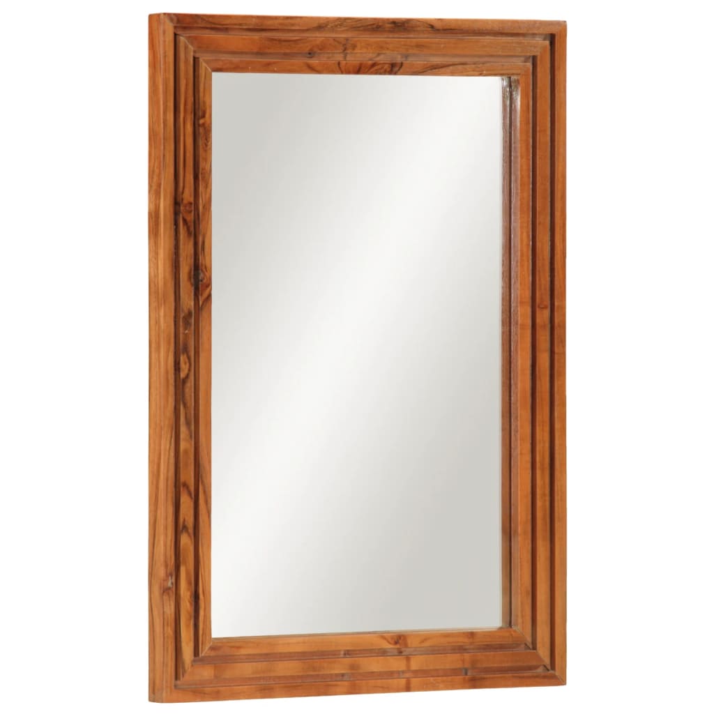 Ensemble de meubles de salle de bain 2 pcs bois massif d'acacia