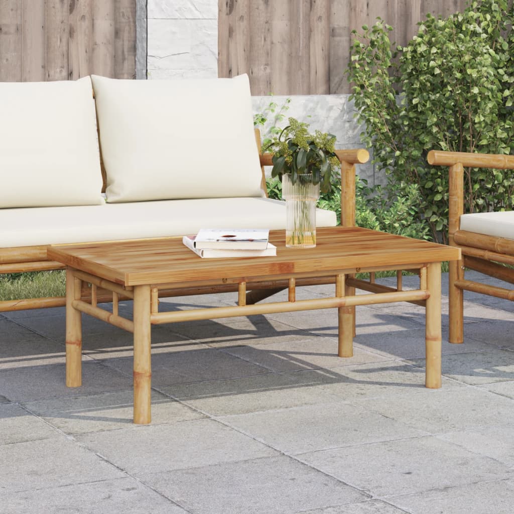 Table basse 90x50x35 cm bambou - XIOS