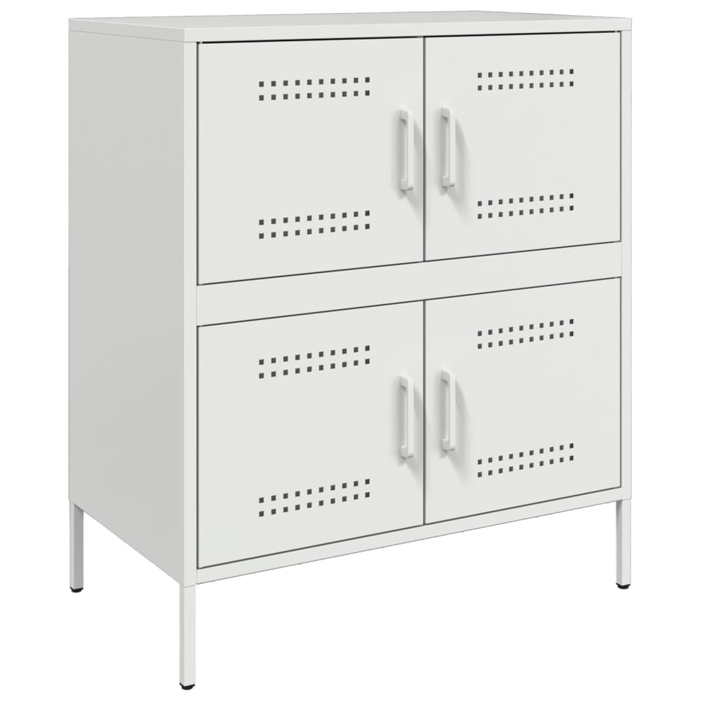 Buffet blanc 68x39x79 cm acier - XIOS