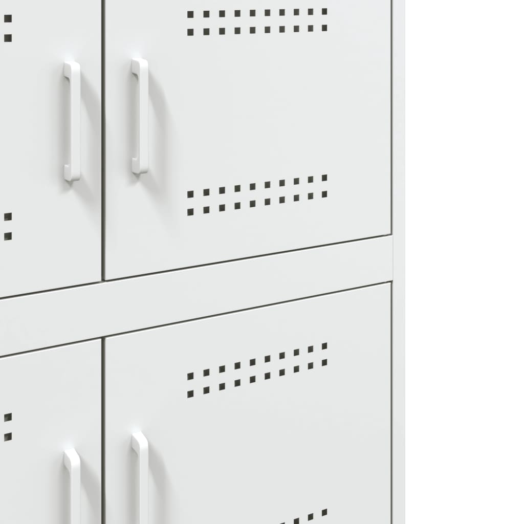 Buffet blanc 68x39x79 cm acier - XIOS