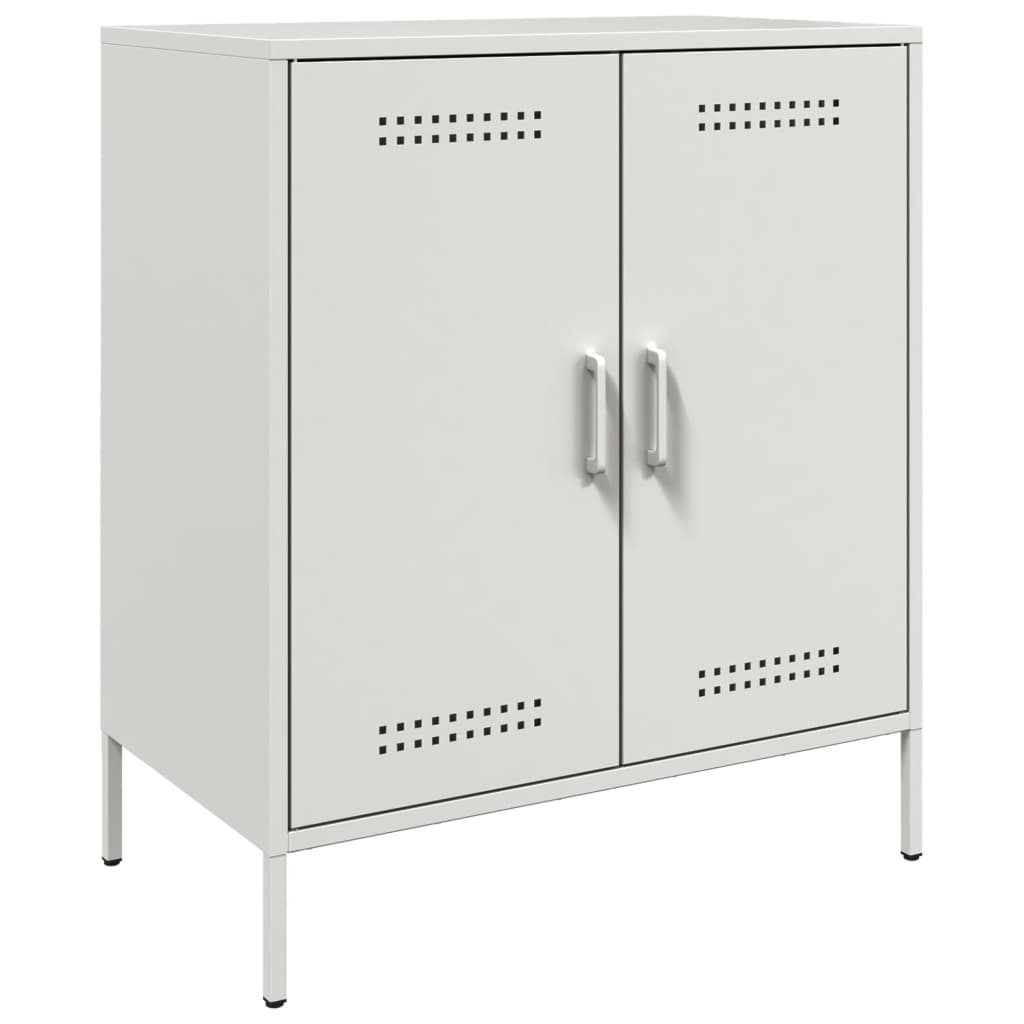 Buffet blanc 68x39x79 cm acier - XIOS