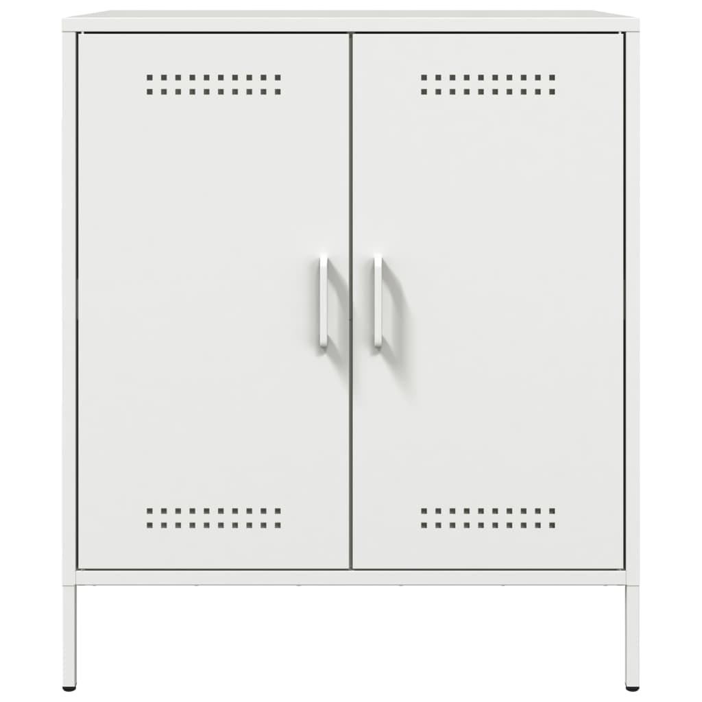 Buffet blanc 68x39x79 cm acier - XIOS