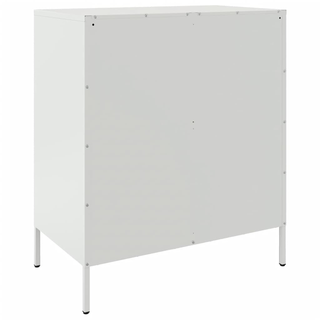 Buffet blanc 68x39x79 cm acier - XIOS