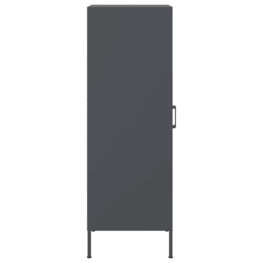 Buffet haut anthracite 36x39x113 cm acier - XIOS