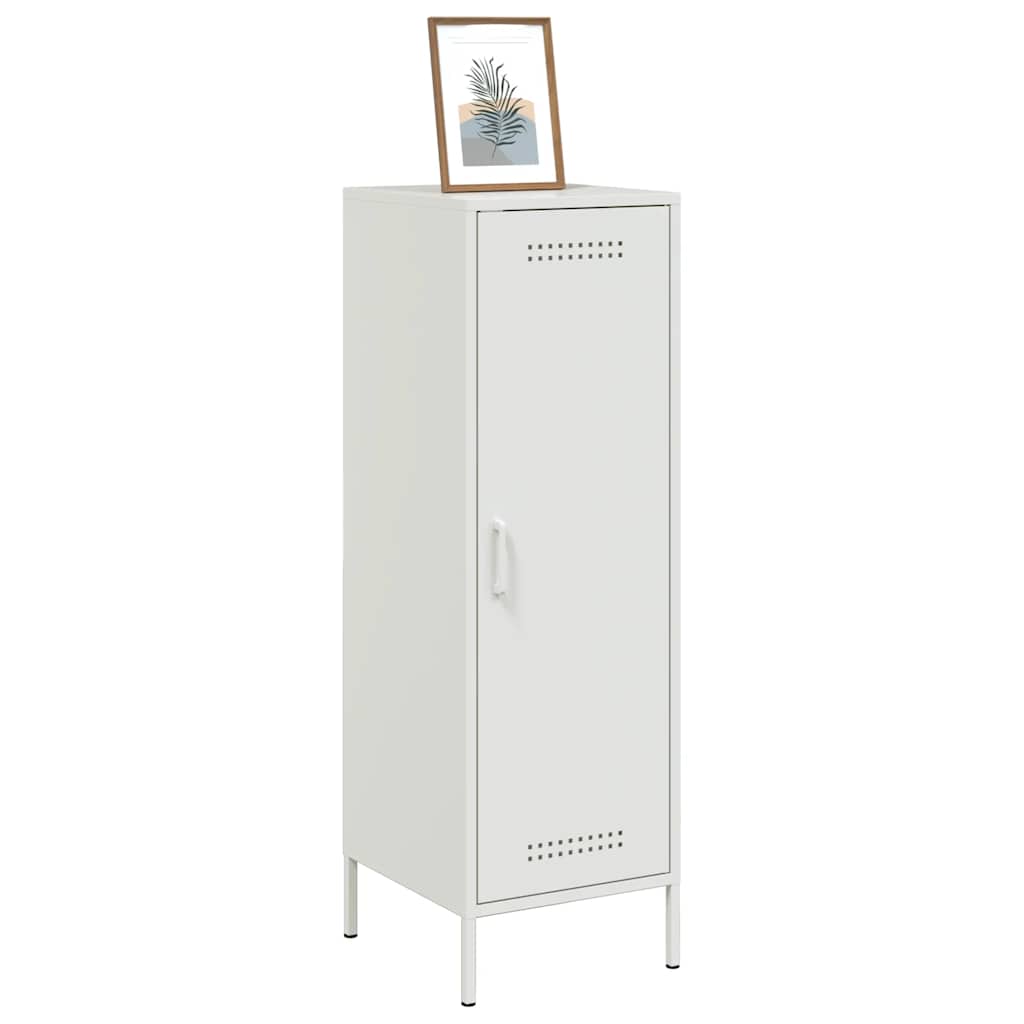 Buffet haut blanc 36x39x113 cm acier - XIOS