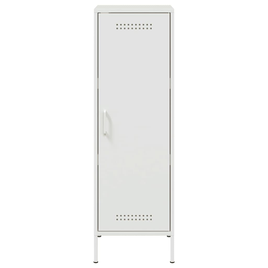 Buffet haut blanc 36x39x113 cm acier - XIOS