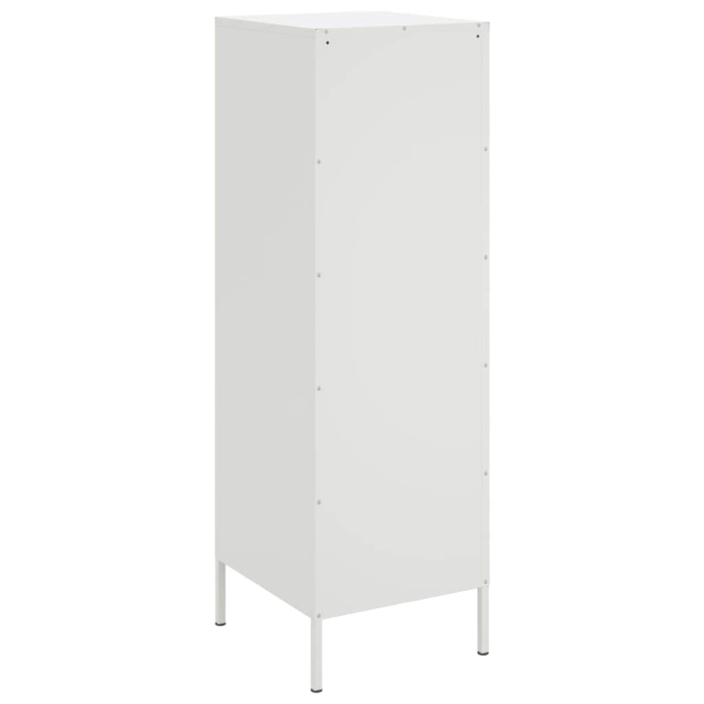 Buffet haut blanc 36x39x113 cm acier - XIOS