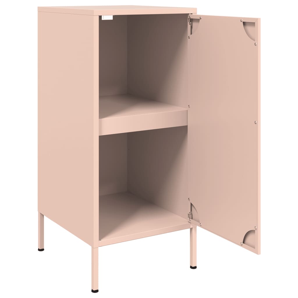 Buffets 2 pcs rose 36x39x79 cm acier - XIOS