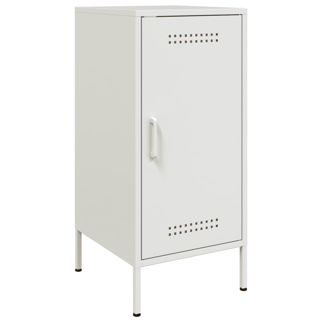 Buffet blanc 36x39x79 cm acier - XIOS