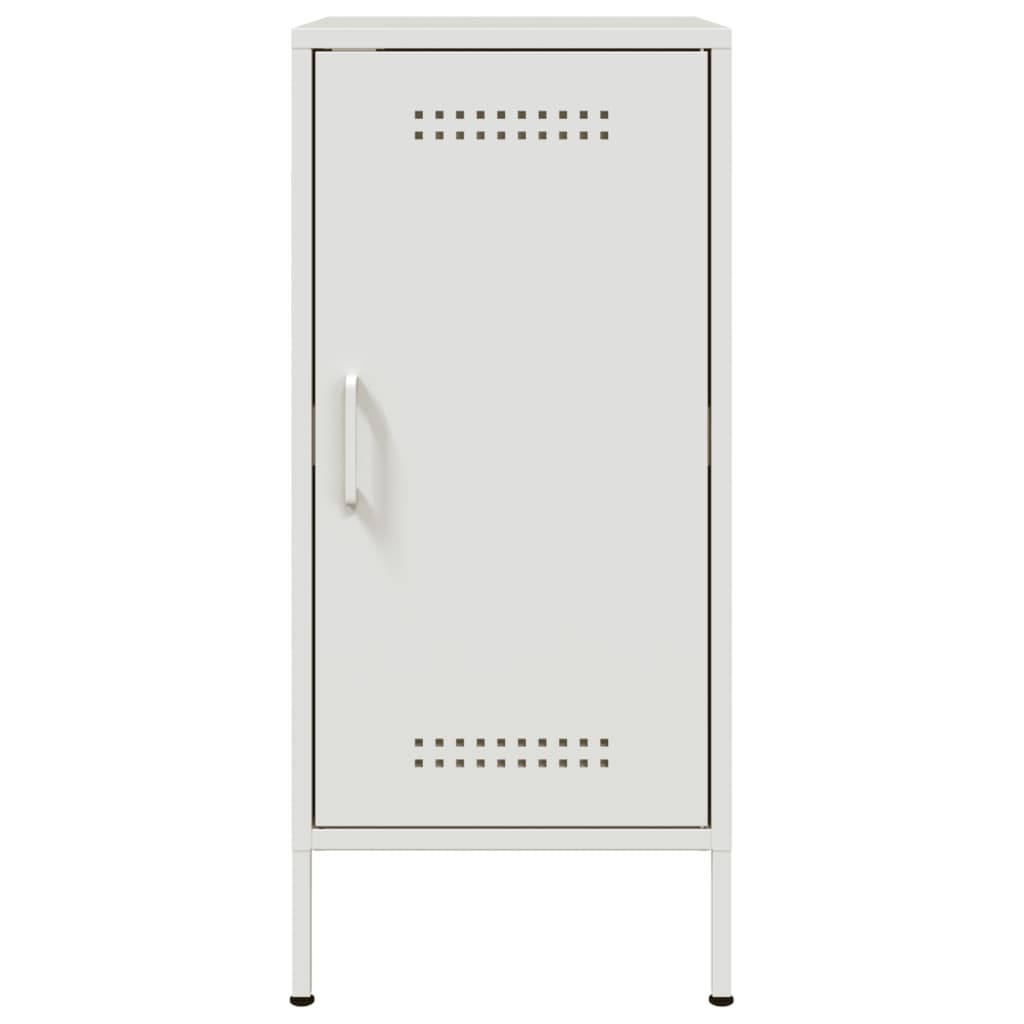 Buffets 2 pcs blanc 36x39x79 cm acier - XIOS