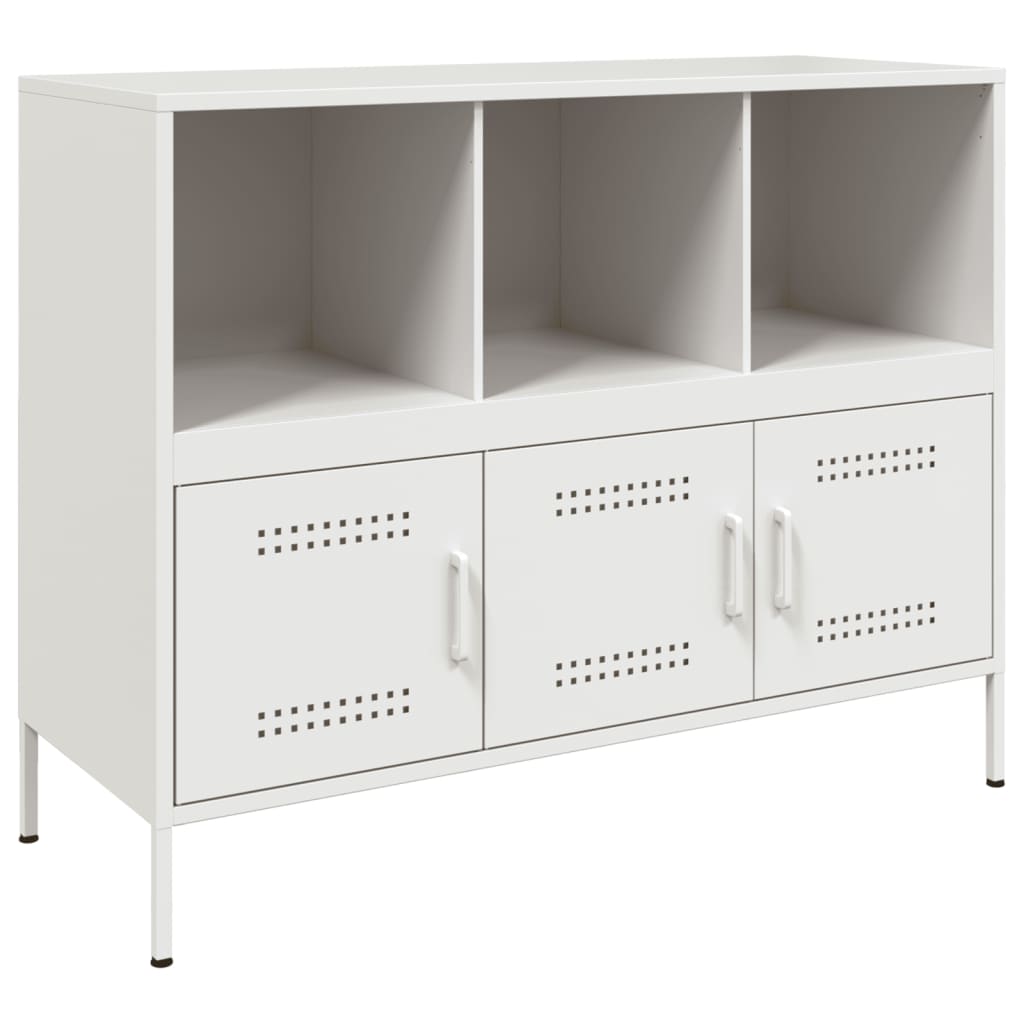 Buffet blanc 100,5x39x79 cm acier - XIOS