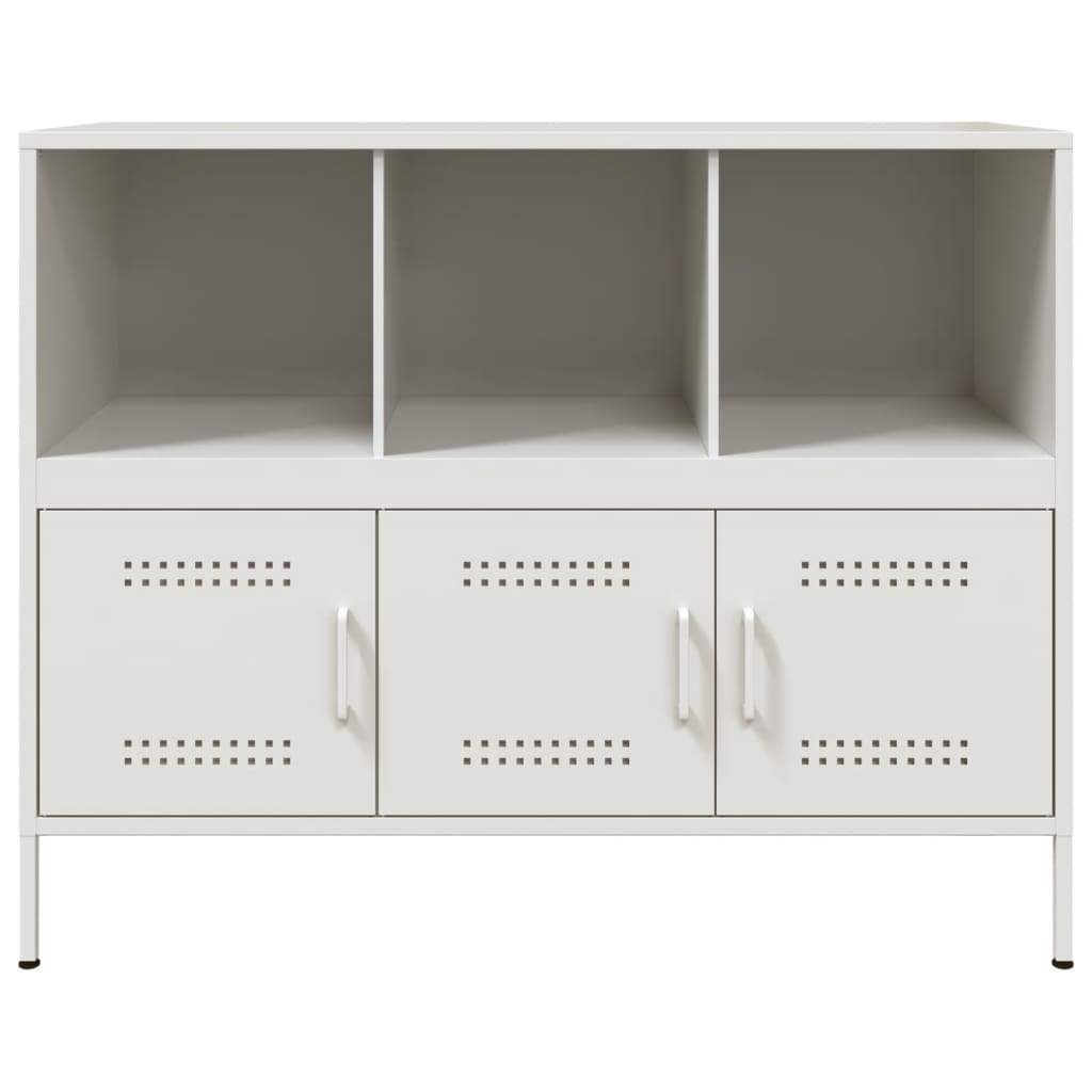 Buffet blanc 100,5x39x79 cm acier - XIOS