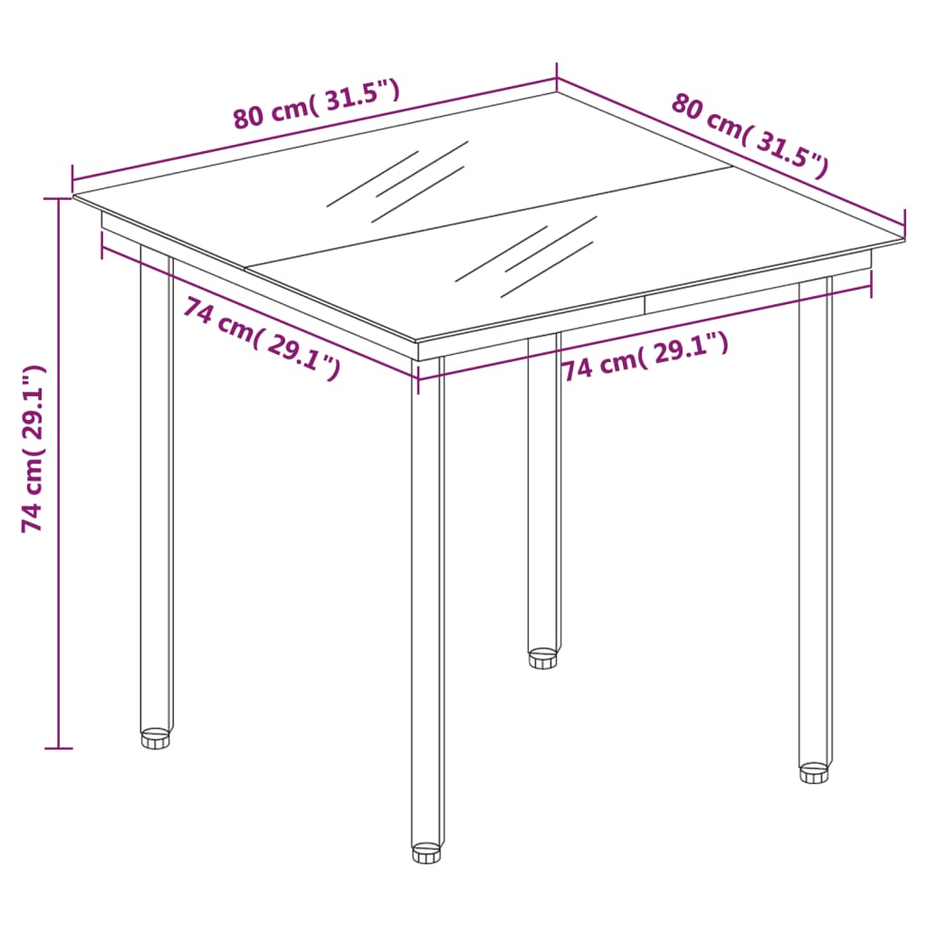 Ensemble à manger de jardin et coussins 3 pcs Beige poly rotin