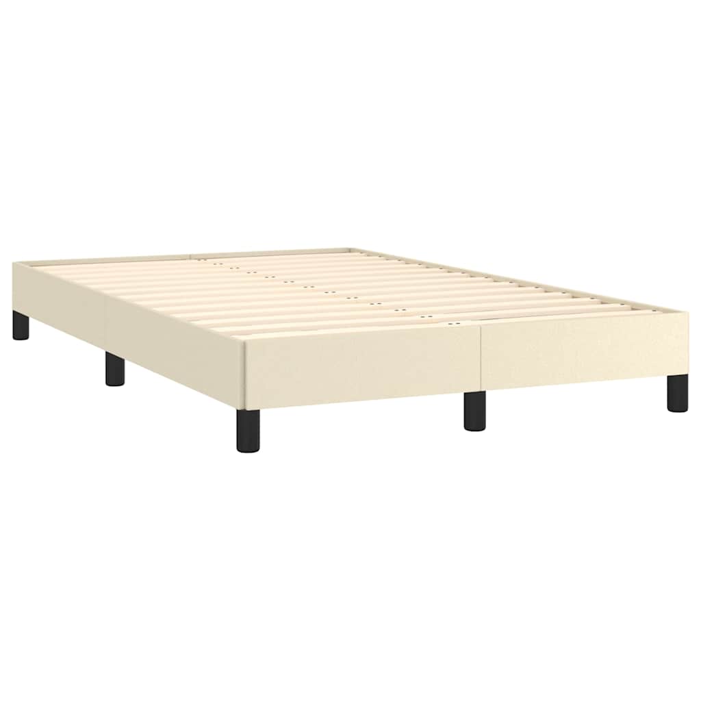 Cadre de lit sans matelas crème 120x190 cm similicuir - XIOS