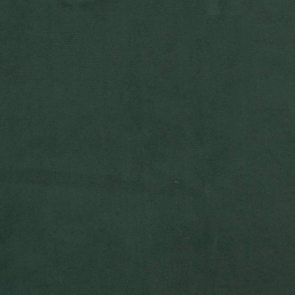 Sommier à lattes de lit avec matelas vert foncé 120x190 cm - XIOS