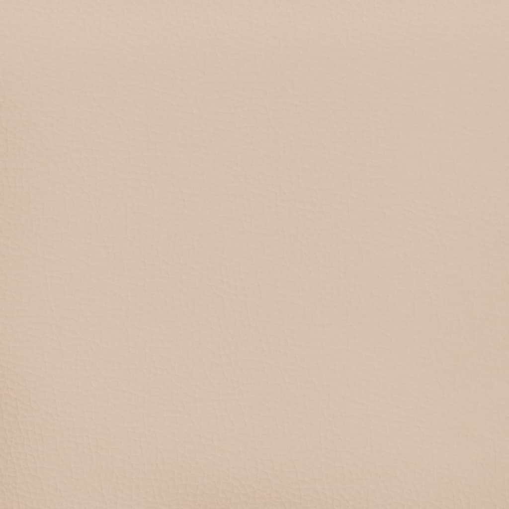 Sommier à lattes de lit avec matelas LED cappuccino 120x190 cm - XIOS