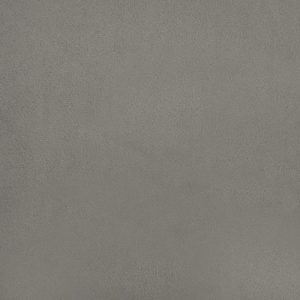 Sommier à lattes de lit avec matelas LED gris clair 120x190 cm - XIOS