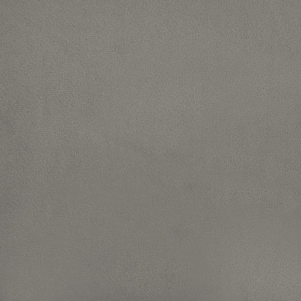 Sommier à lattes de lit avec matelas LED gris clair 120x190 cm - XIOS