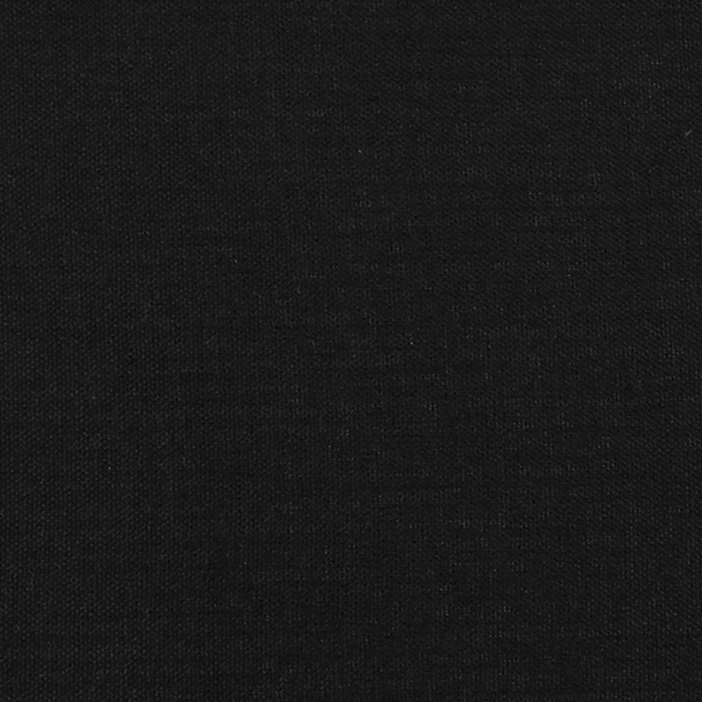 Sommier à lattes de lit matelas et LED noir 120x190 cm tissu - XIOS