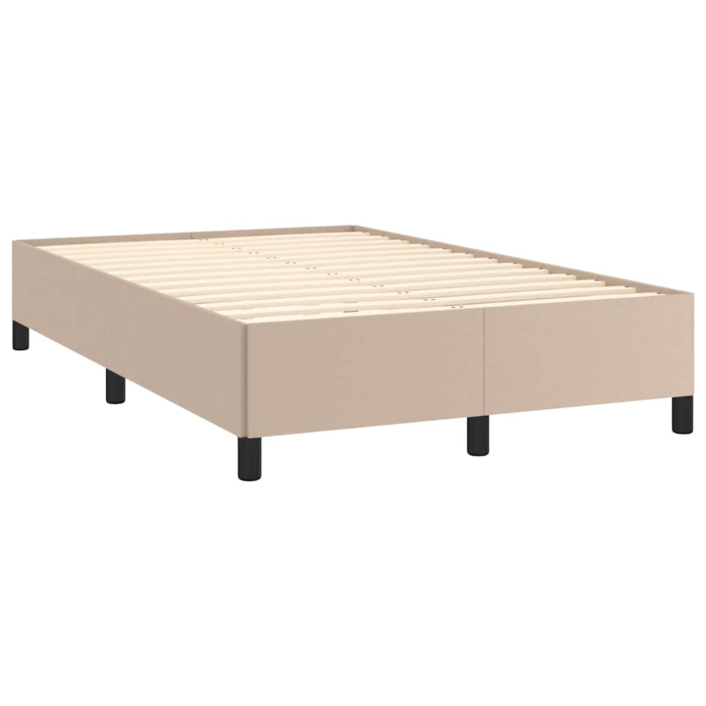 Sommier à lattes de lit avec matelas LED cappuccino 120x190 cm - XIOS