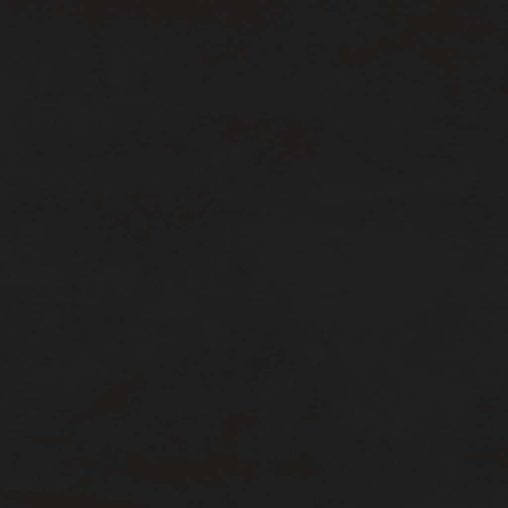 Sommier à lattes de lit avec matelas noir 120x190 cm velours - XIOS