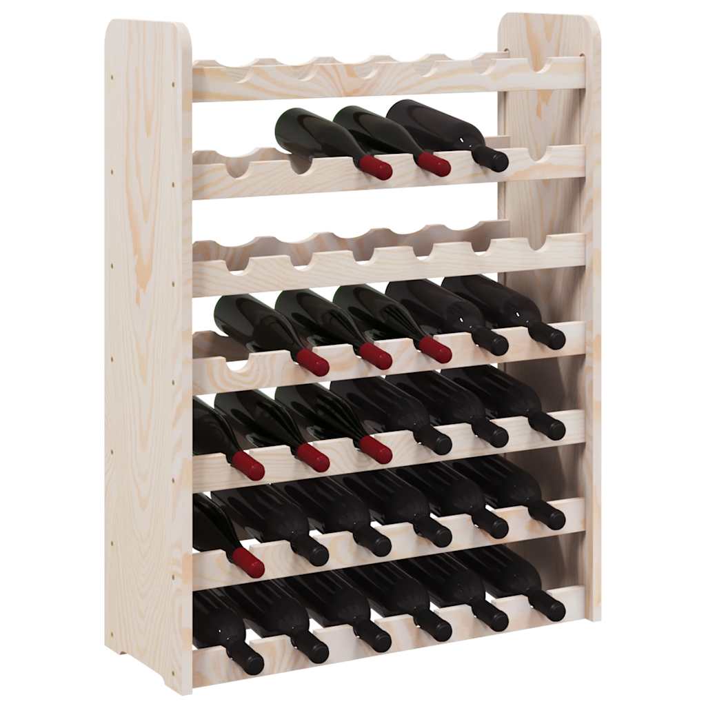 Casier à vin 67,5x25x87 cm Bois de pin massif - XIOS