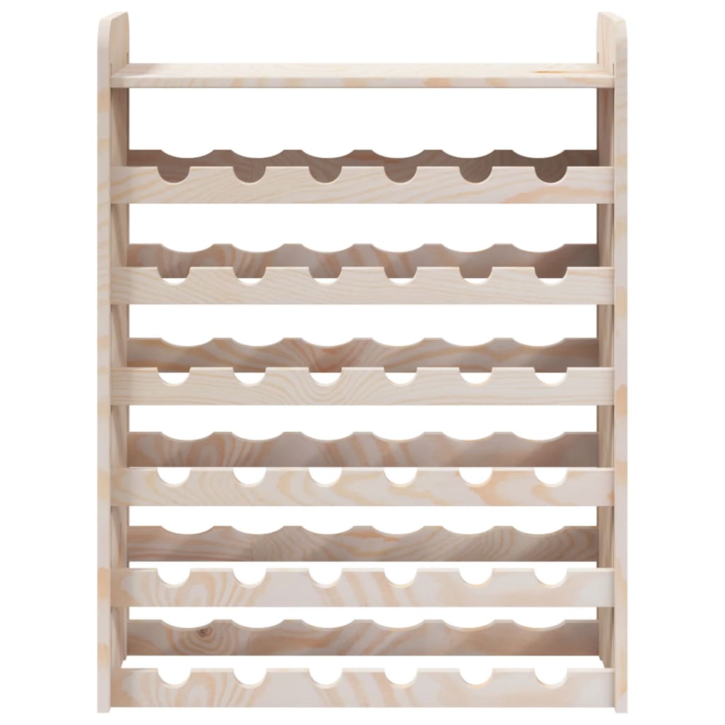 Casier à vin et panneau supérieur 67,5x25x87 cm bois pin massif - XIOS