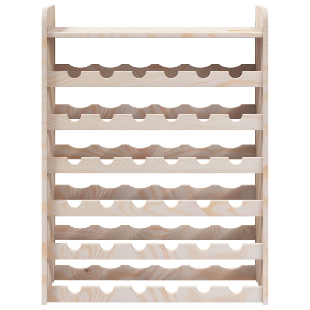 Casier à vin et panneau supérieur 67,5x25x87 cm bois pin massif - XIOS