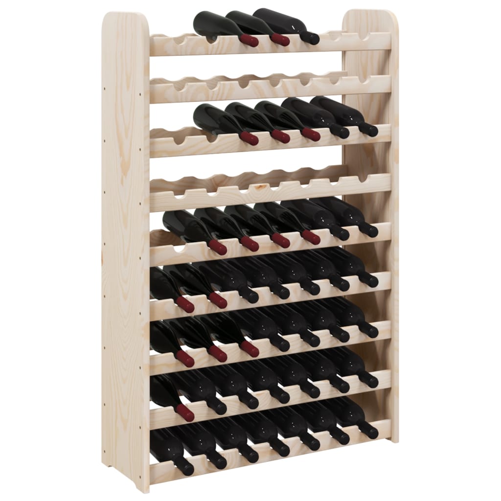 Casier à vin 72,5x25x111,5 cm Bois de pin massif - XIOS
