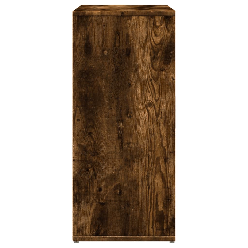 Buffets 2 pcs chêne fumé 60x31x70 cm bois d'ingénierie - XIOS