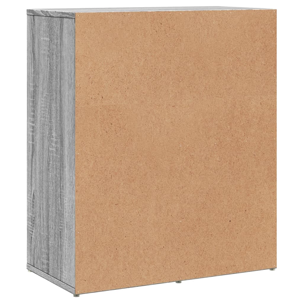 Buffets 2 pcs sonoma gris 60x31x70 cm bois d'ingénierie - XIOS