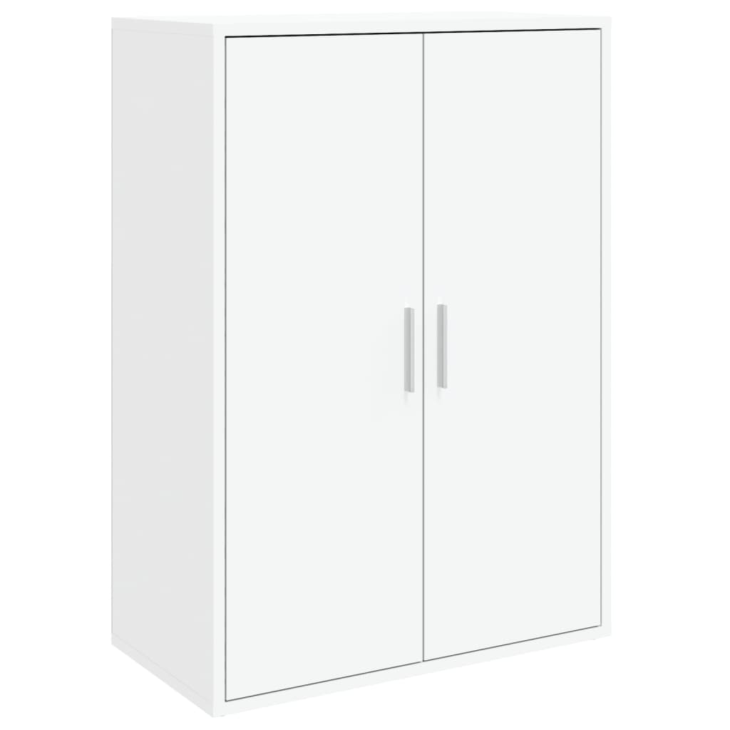 Buffets 2 pcs blanc 60x31x84 cm bois d'ingénierie - XIOS