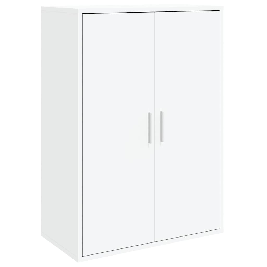 Buffets 2 pcs blanc 60x31x84 cm bois d'ingénierie - XIOS