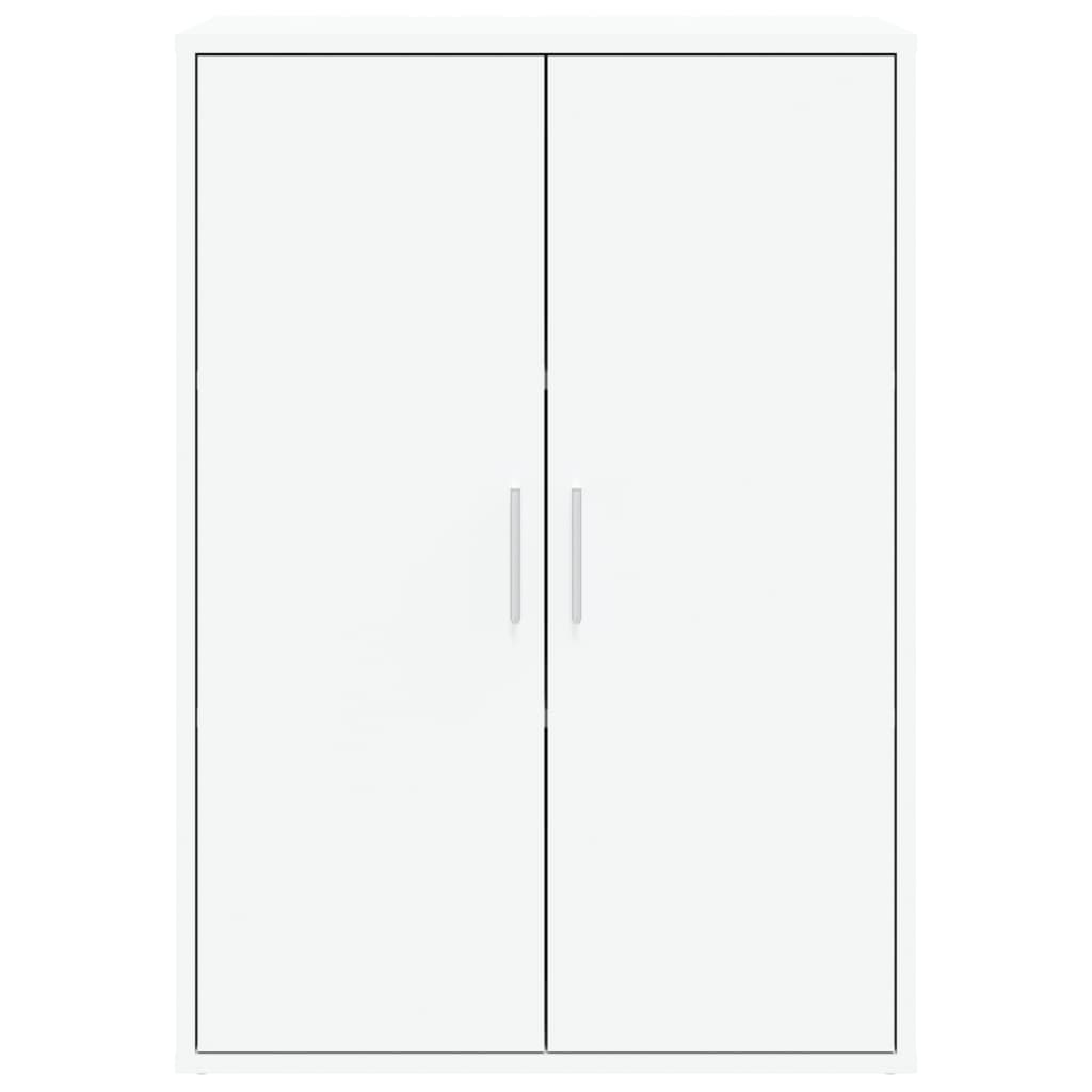 Buffets 2 pcs blanc 60x31x84 cm bois d'ingénierie - XIOS