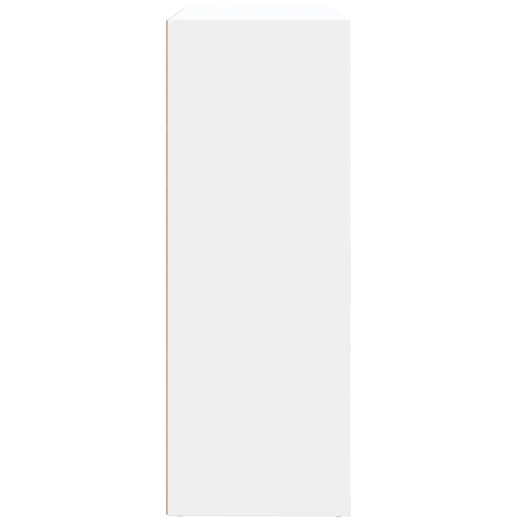 Buffets 2 pcs blanc 60x31x84 cm bois d'ingénierie - XIOS